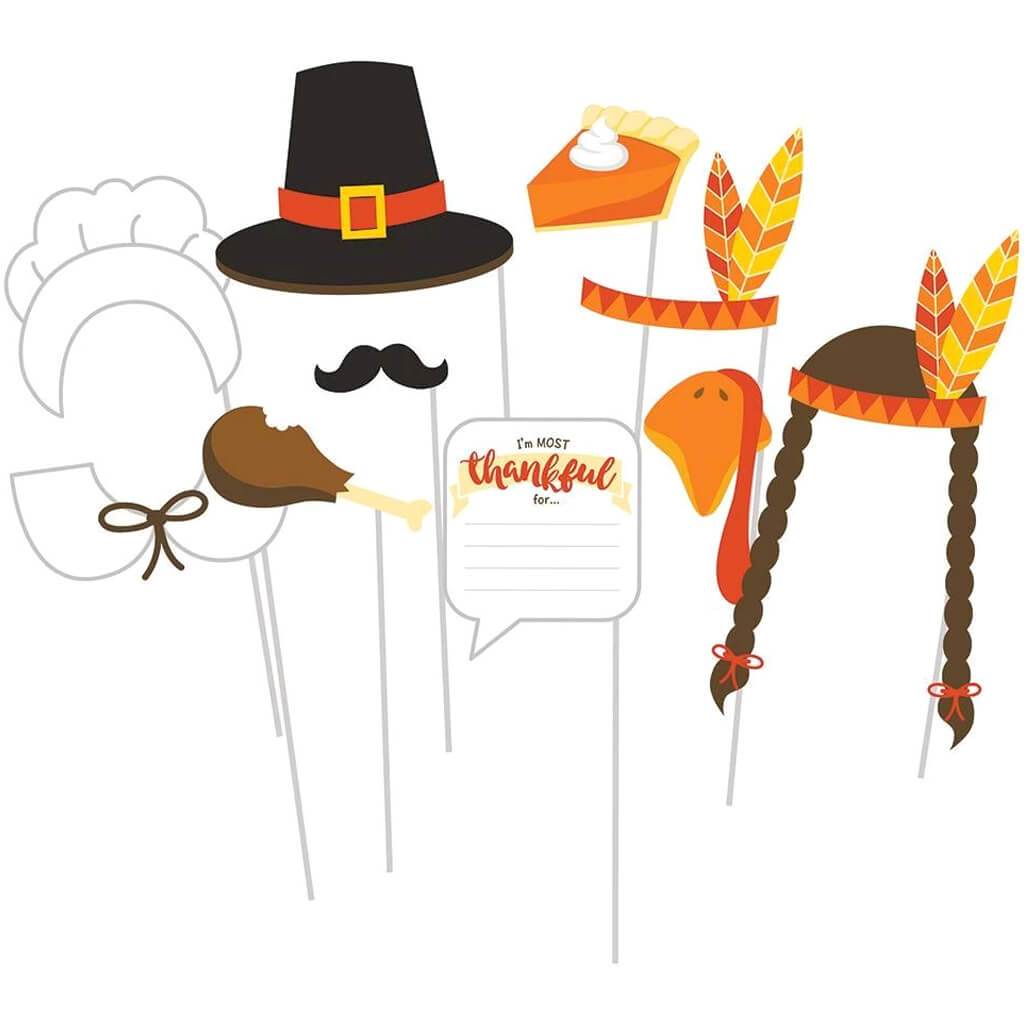 Fall Icons Photo Props 10ct