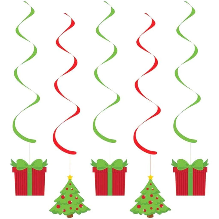 Christmas Presents Trees 5ct 