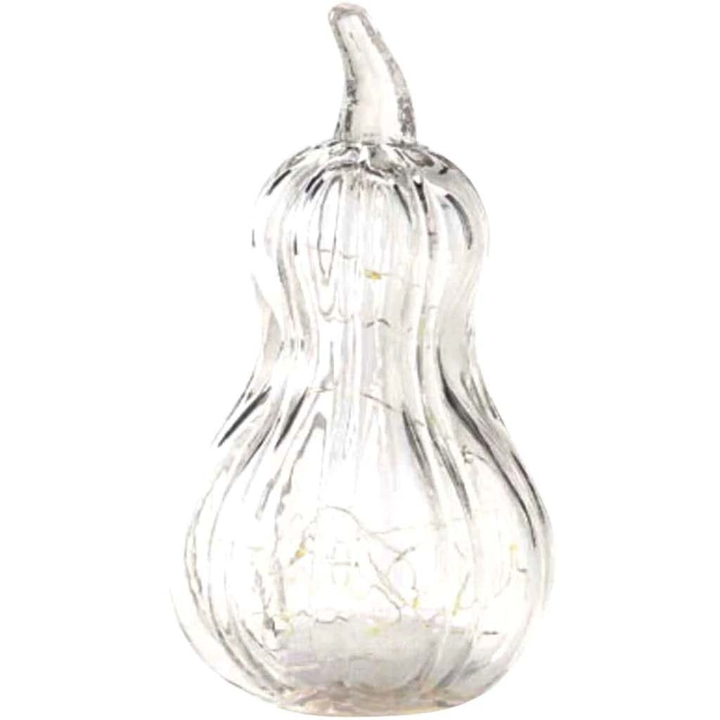 Pumpkin with Led H:8.5 D:5 