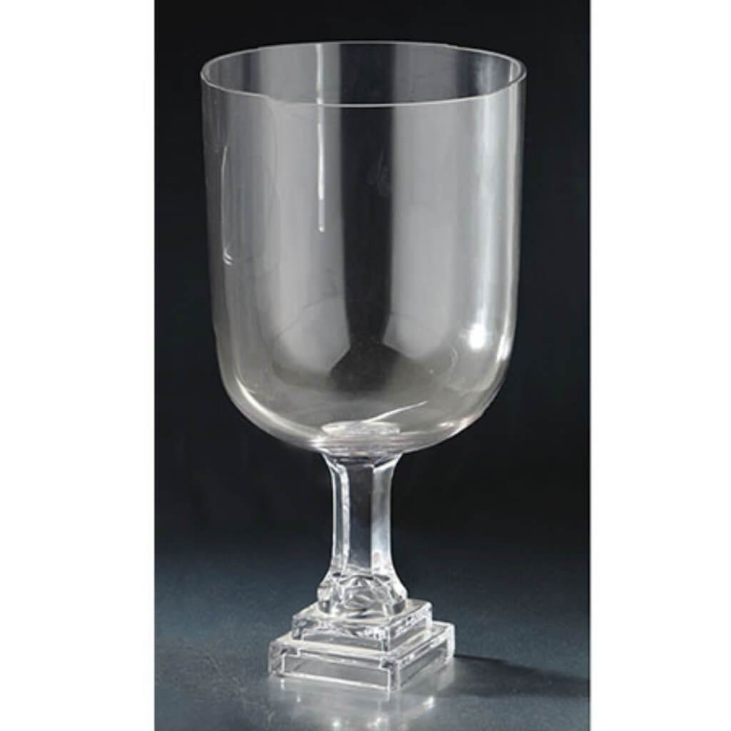 Glass Accessory H:16.5" D:8.5" 