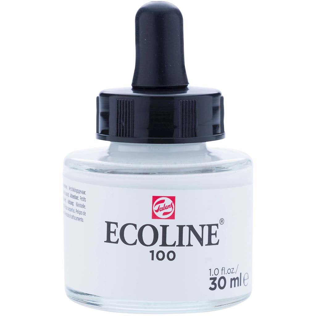 Liquid Watercolor Ecoline Paint with Pipette 30ml