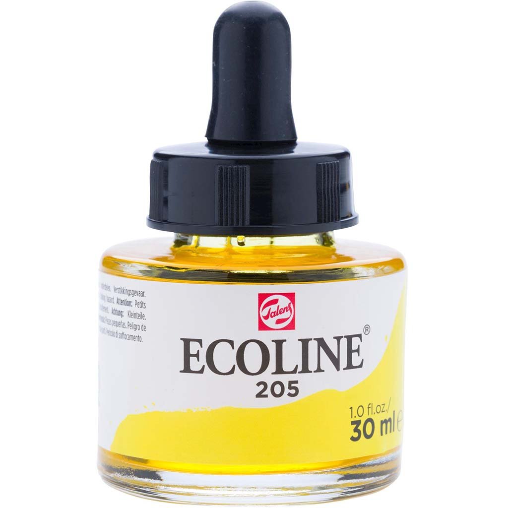 Liquid Watercolor Ecoline Paint with Pipette 30ml