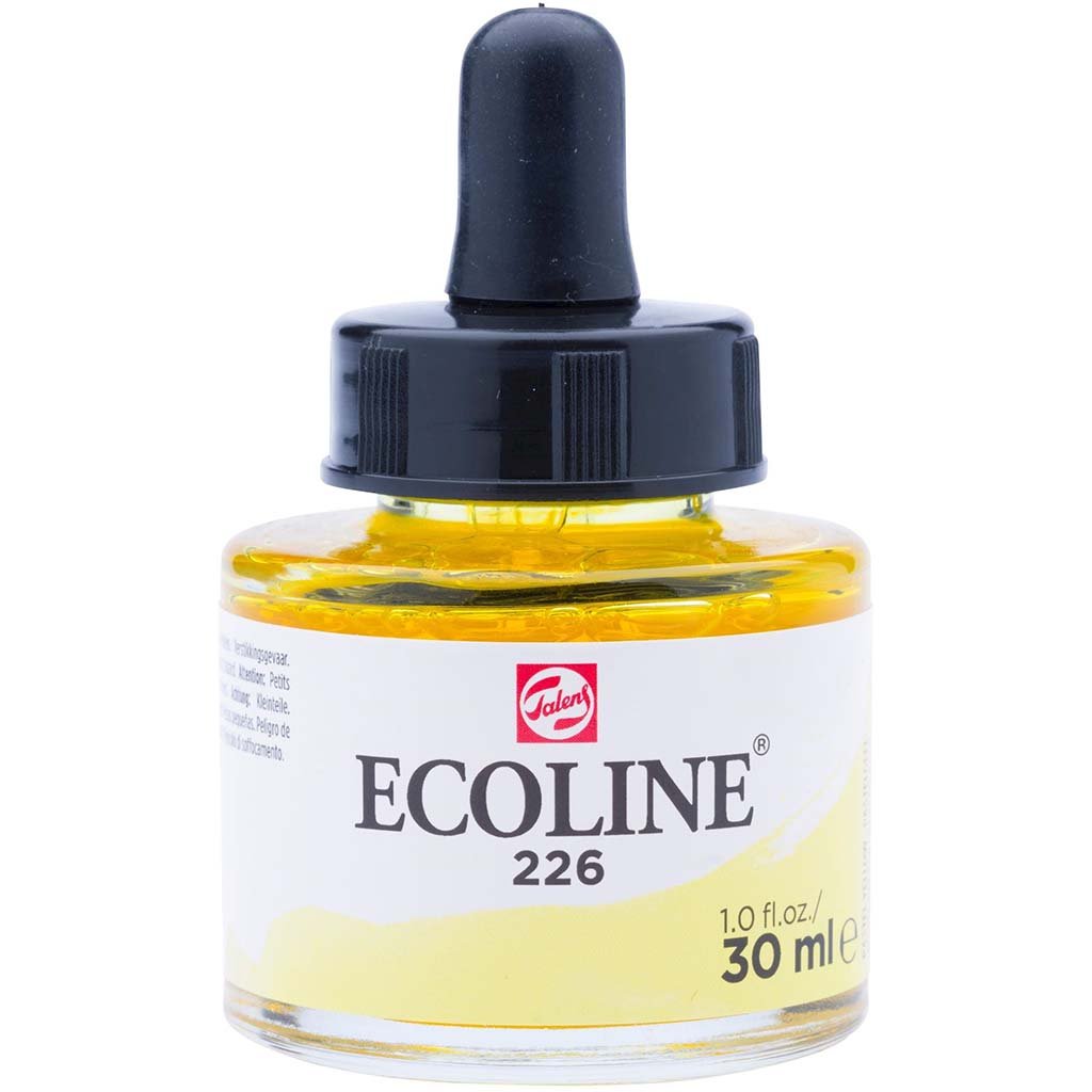 Liquid Watercolor Ecoline Paint with Pipette 30ml