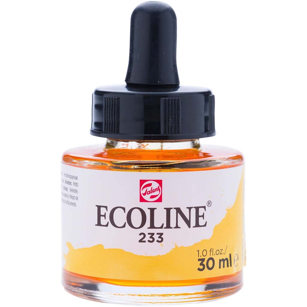 Liquid Watercolor Ecoline Paint with Pipette 30ml