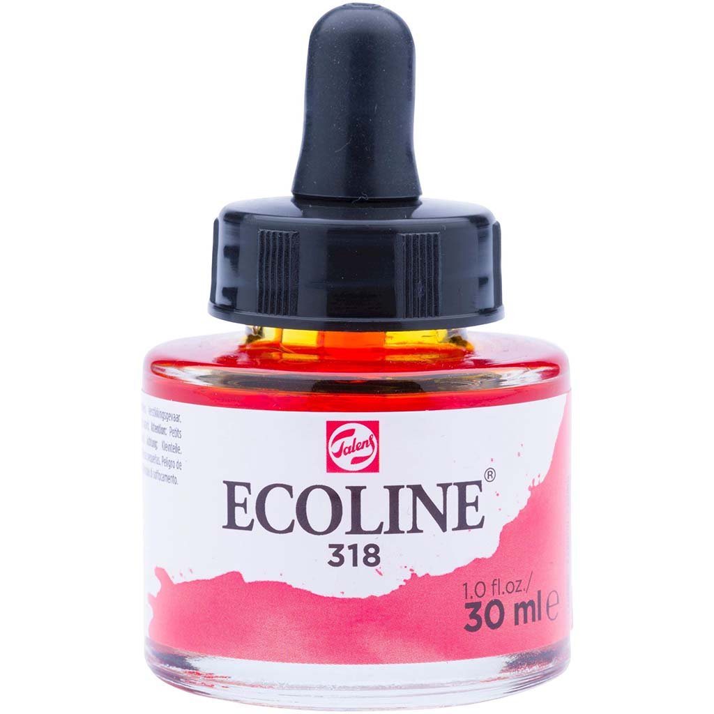 Liquid Watercolor Ecoline Paint with Pipette 30ml