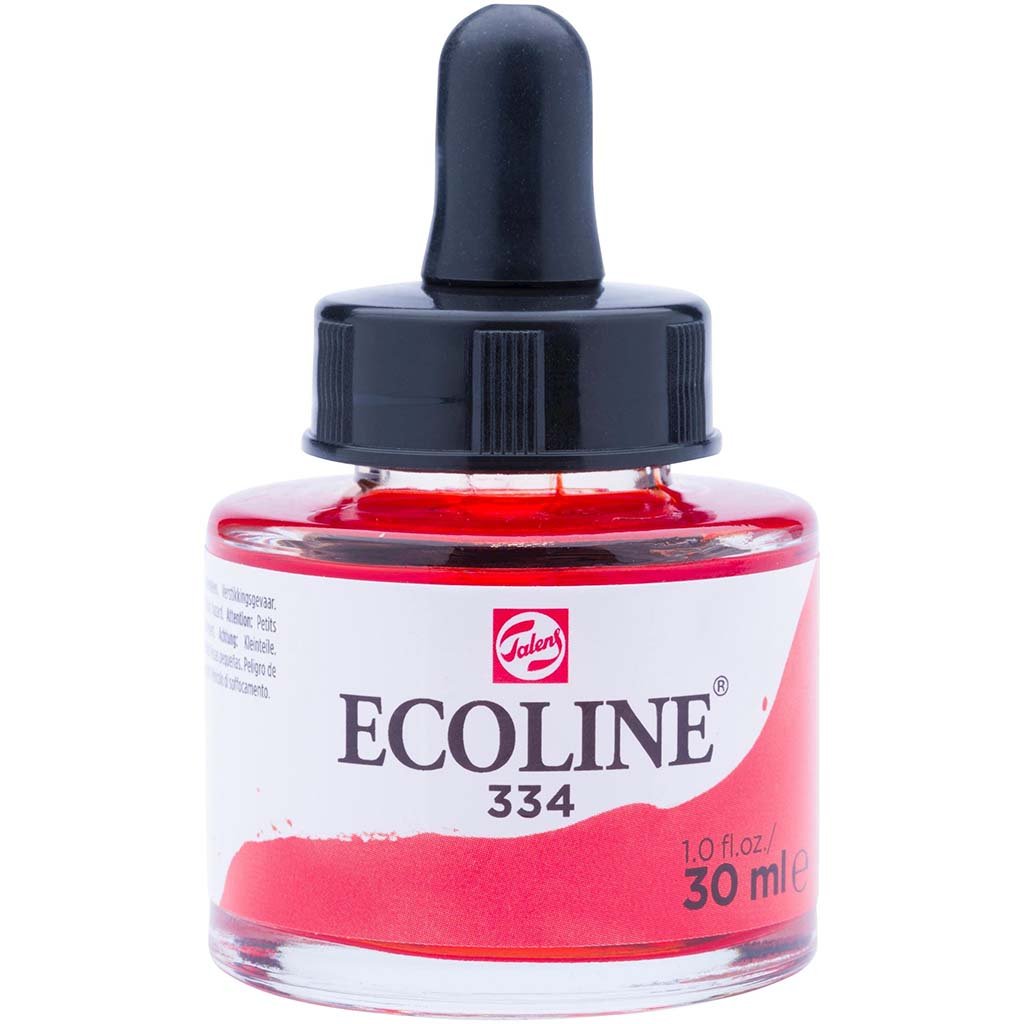 Liquid Watercolor Ecoline Paint with Pipette 30ml