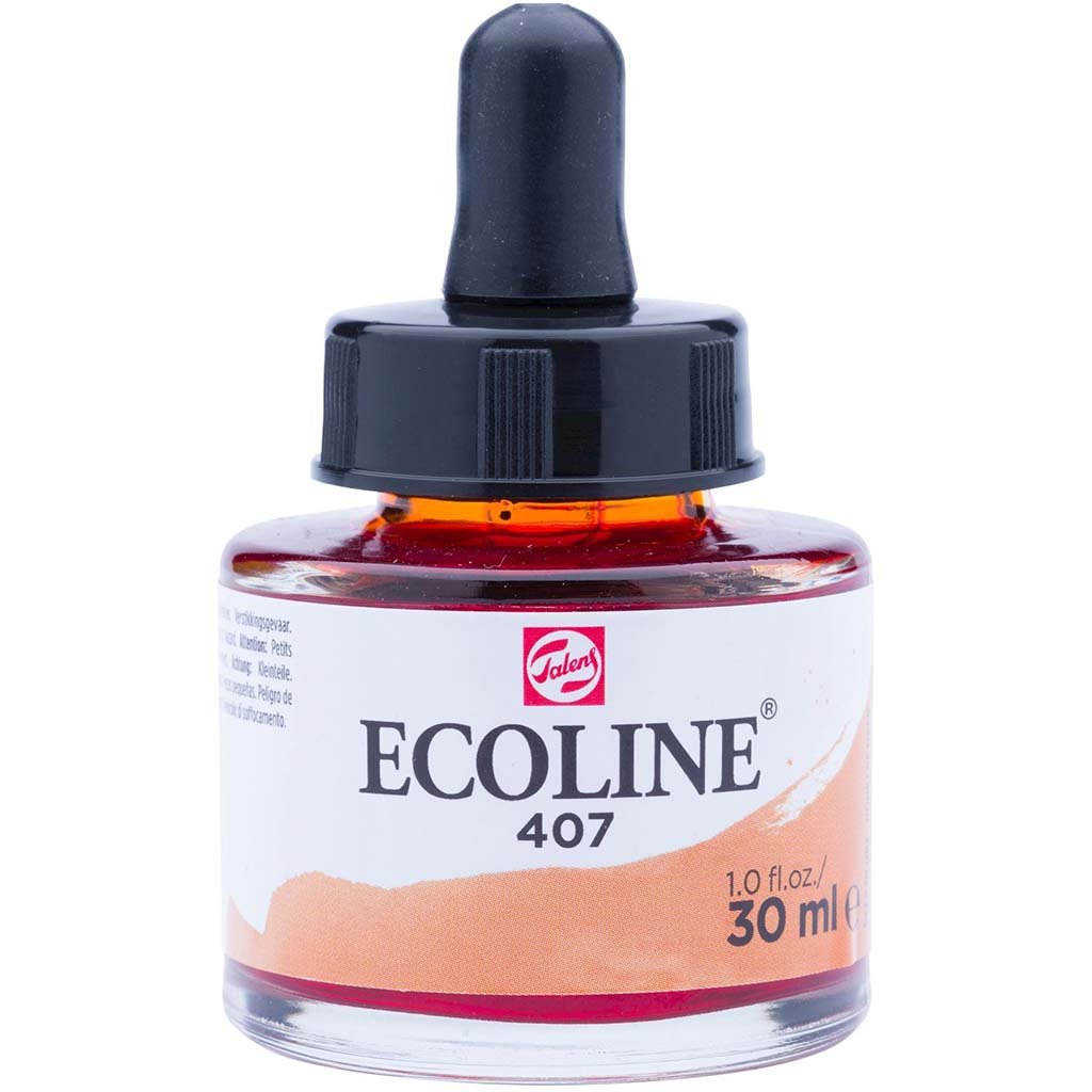 Liquid Watercolor Ecoline Paint with Pipette 30ml