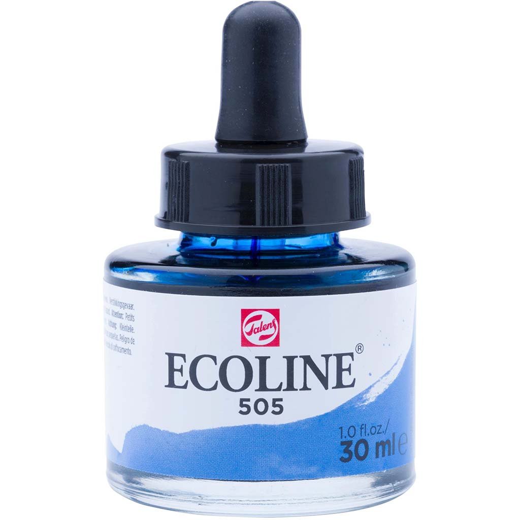 Liquid Watercolor Ecoline Paint with Pipette 30ml