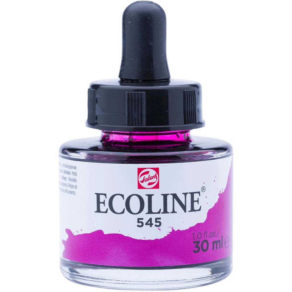 Liquid Watercolor Ecoline Paint with Pipette 30ml