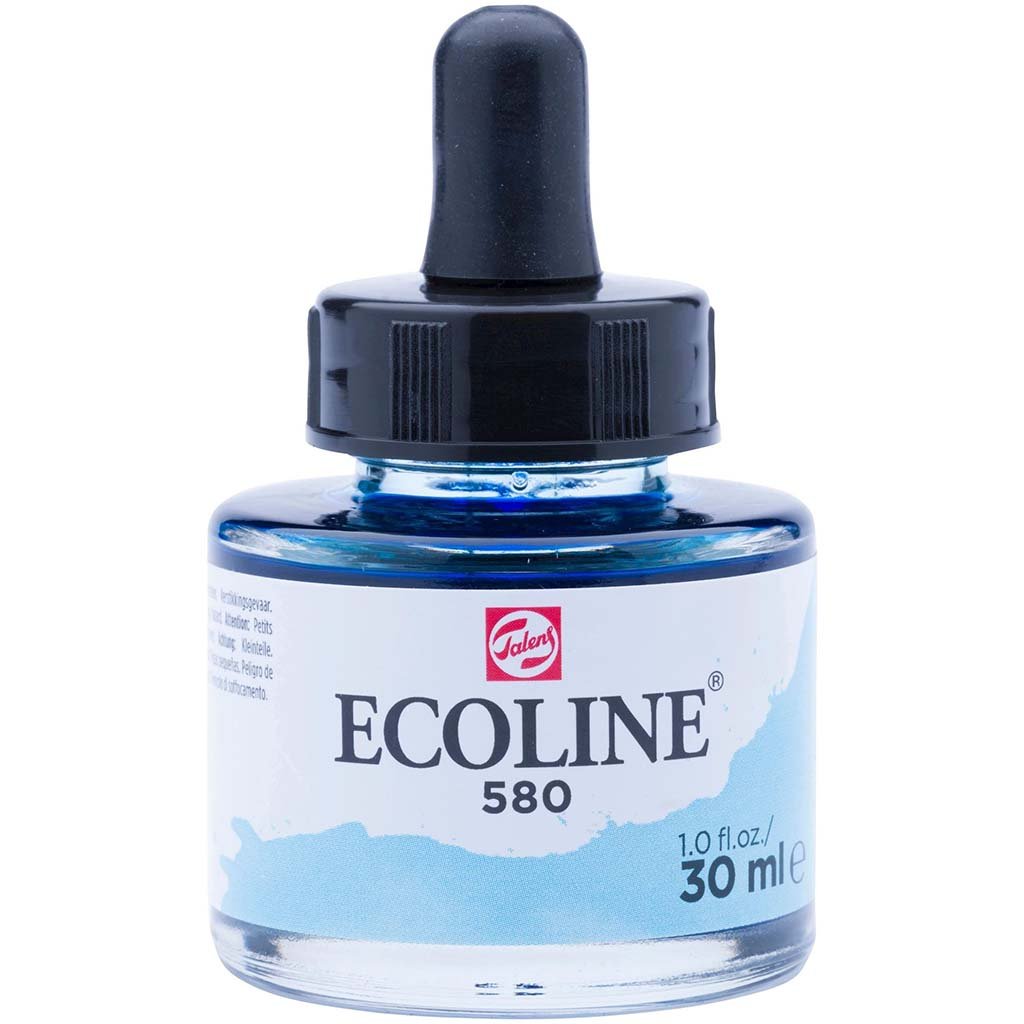 Liquid Watercolor Ecoline Paint with Pipette 30ml