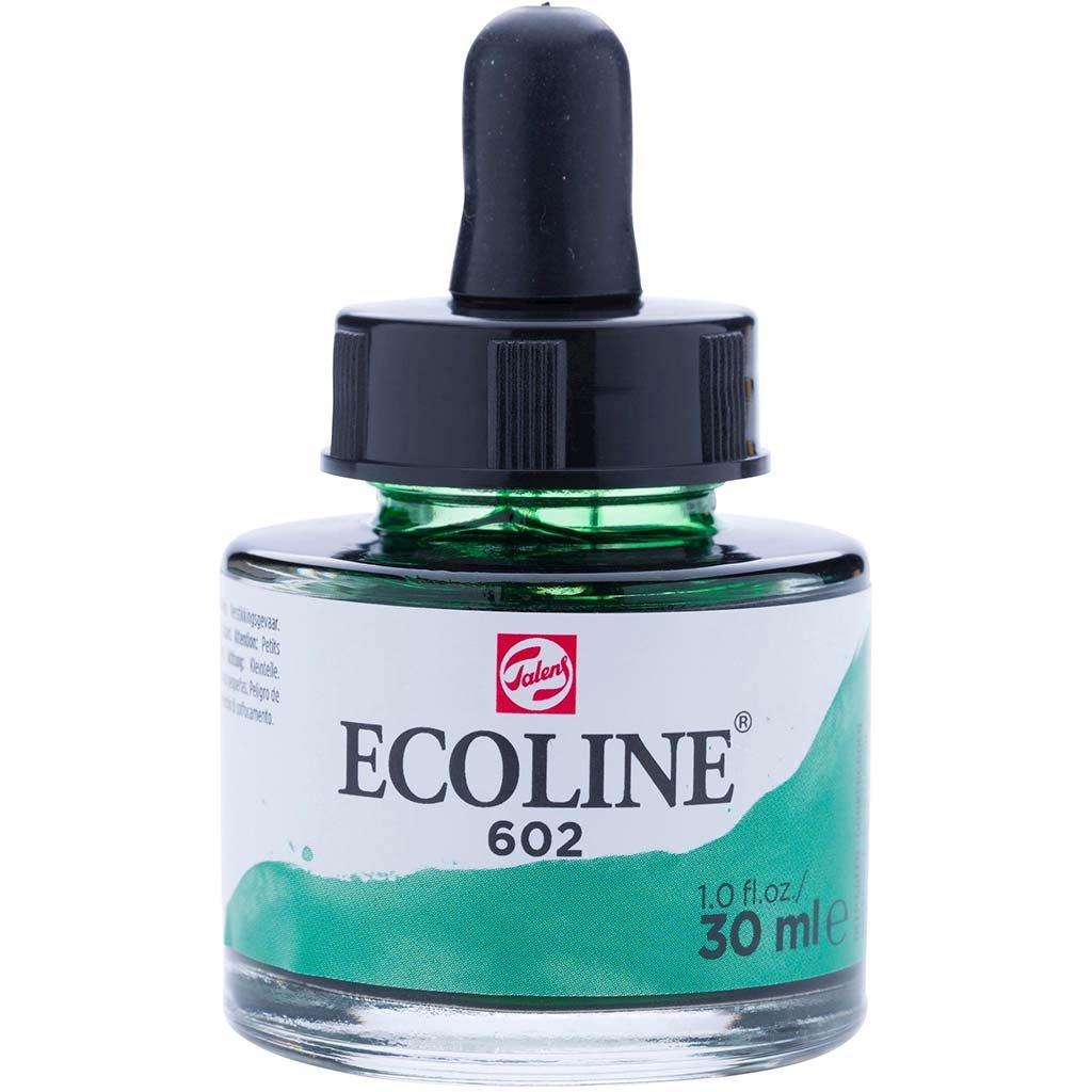 Liquid Watercolor Ecoline Paint with Pipette 30ml