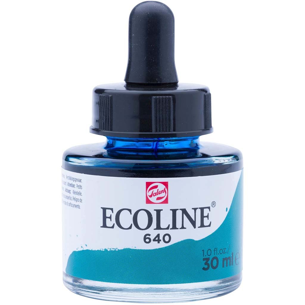 Liquid Watercolor Ecoline Paint with Pipette 30ml