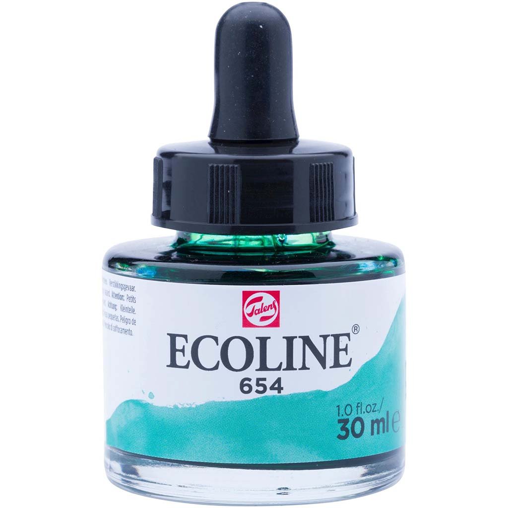 Liquid Watercolor Ecoline Paint with Pipette 30ml