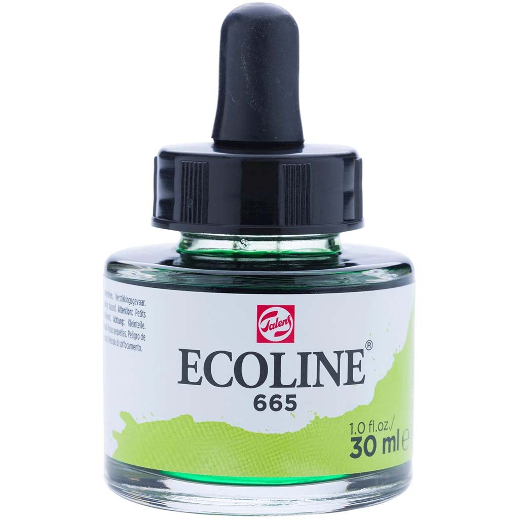 Liquid Watercolor Ecoline Paint with Pipette 30ml