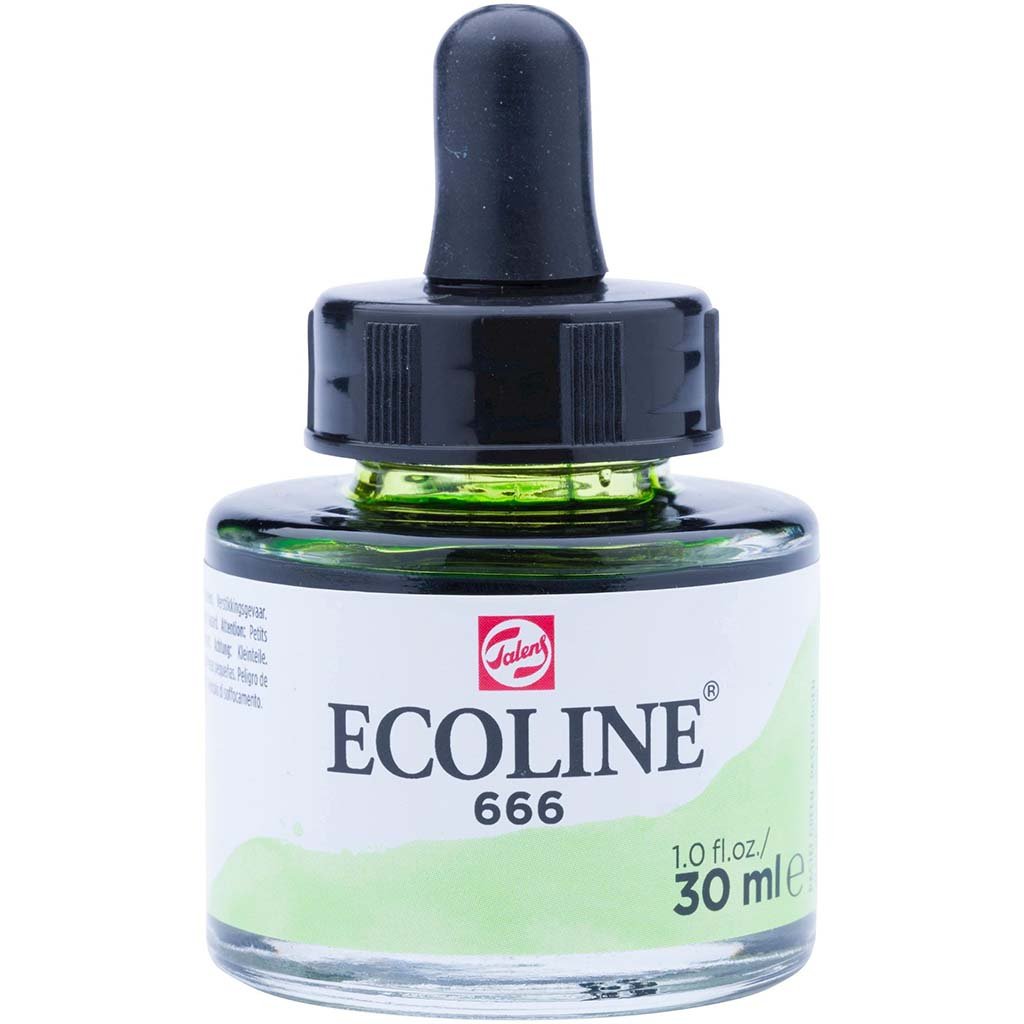 Liquid Watercolor Ecoline Paint with Pipette 30ml