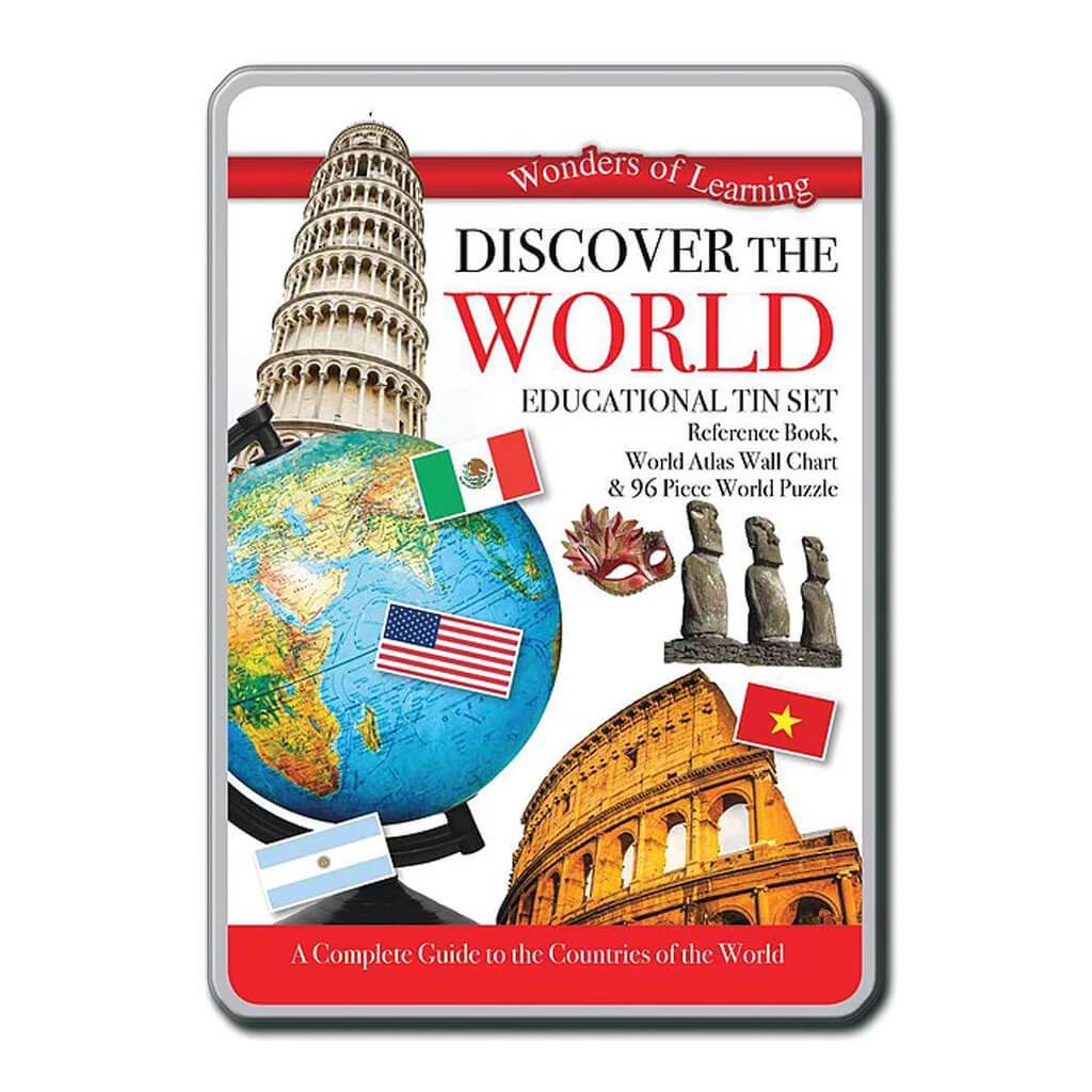 Wonders Of Learning Discover The World Tin Set 