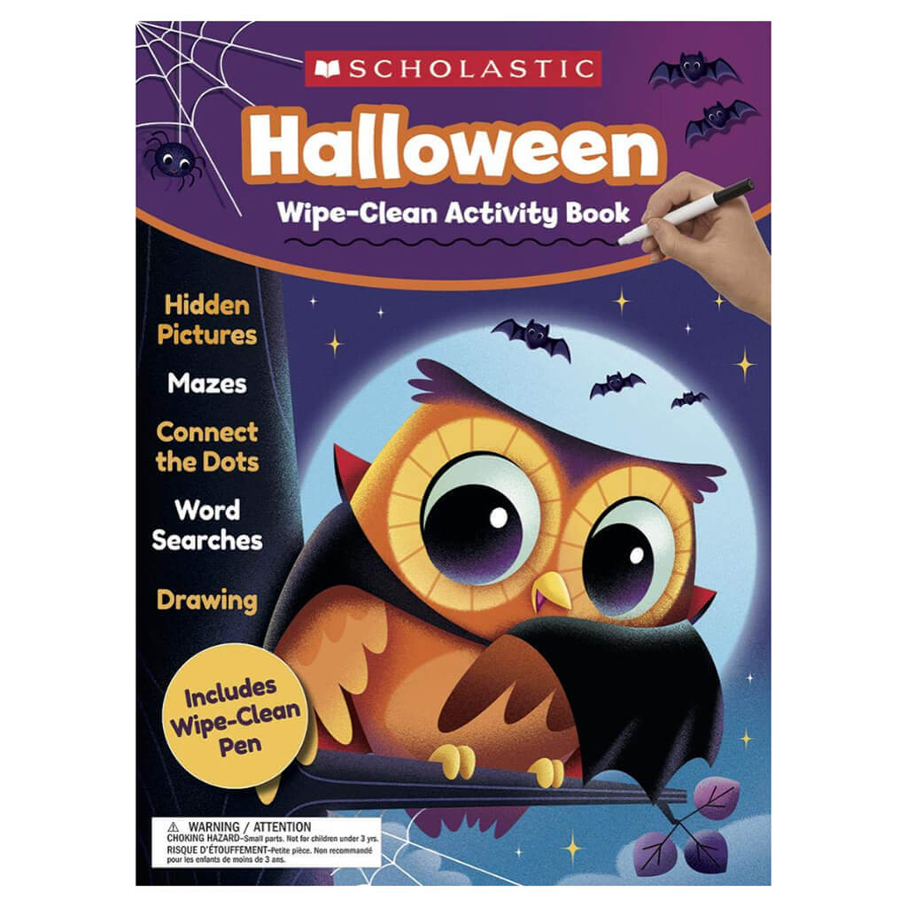 Halloween Wipe Clean Activity Book 