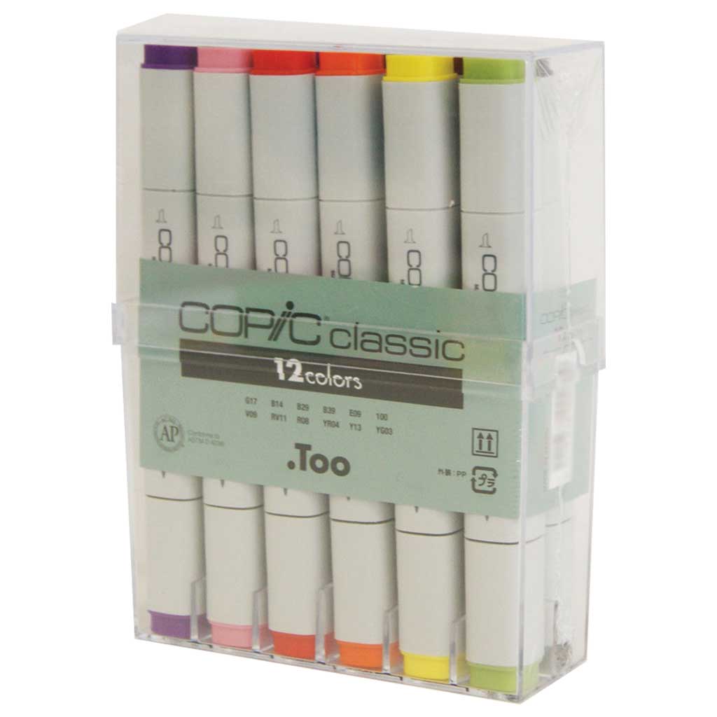 Original Markers Set of 12 Basic