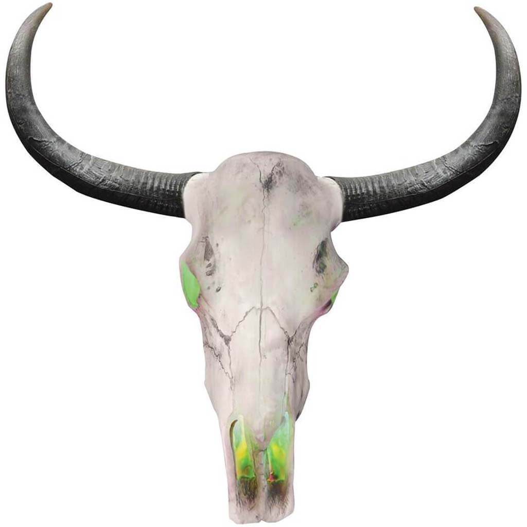 Light Up Longhorn Skull Prop