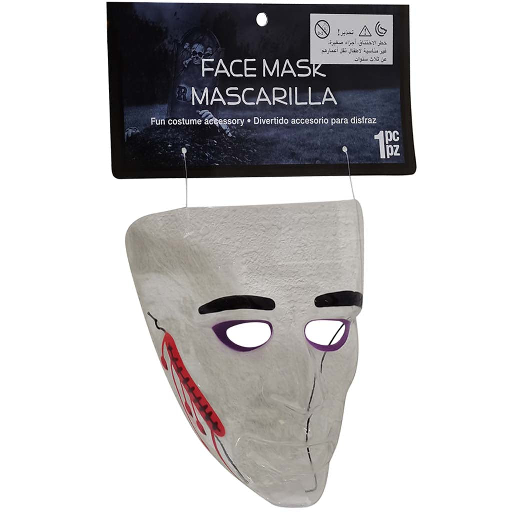 Wounded Face Stitched Cheek  Mask