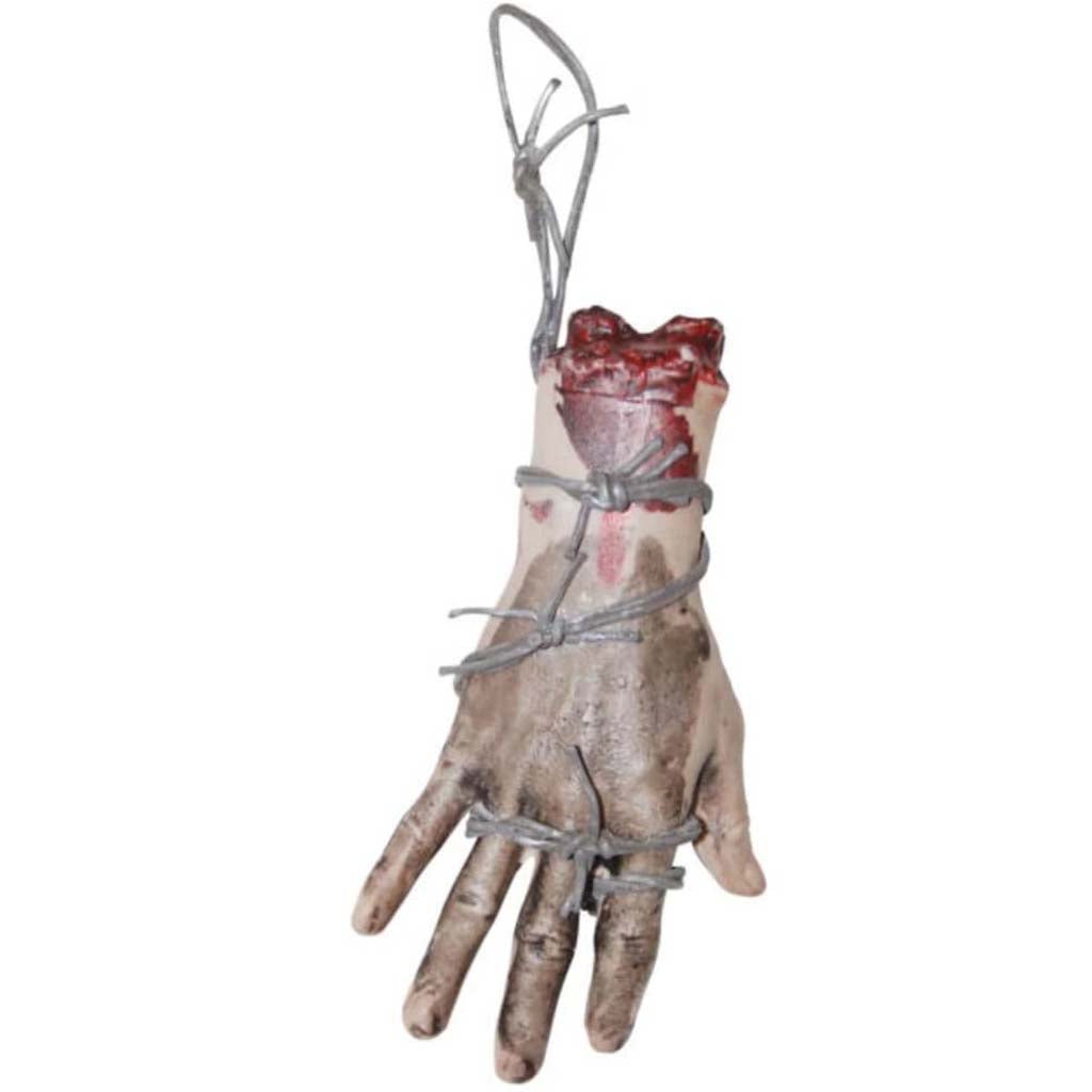 Bloody Hand with Barbed Wire 