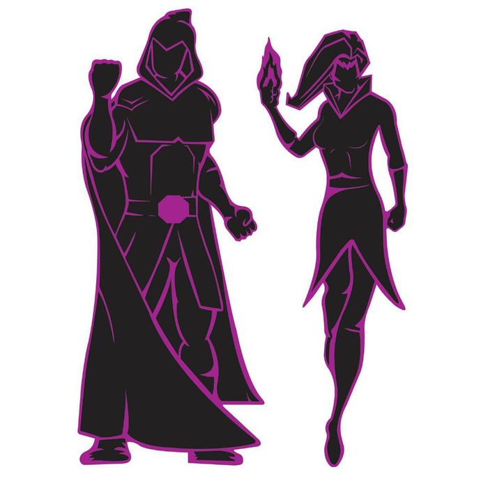 Villain Silhouettes 34in & 36in