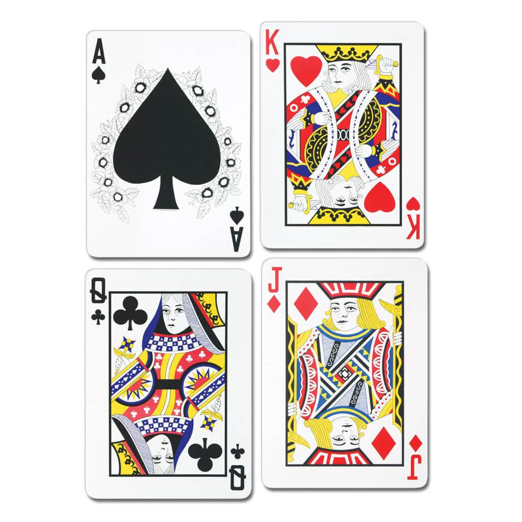Playing Card Cutouts 25in