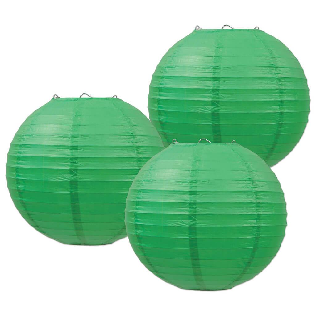 Paper Lanterns Green 