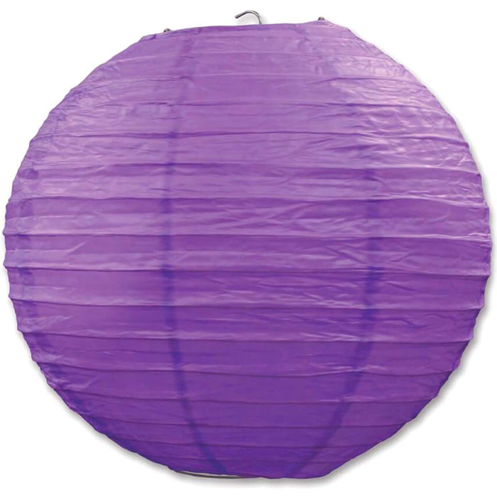 Purple Paper Lanterns