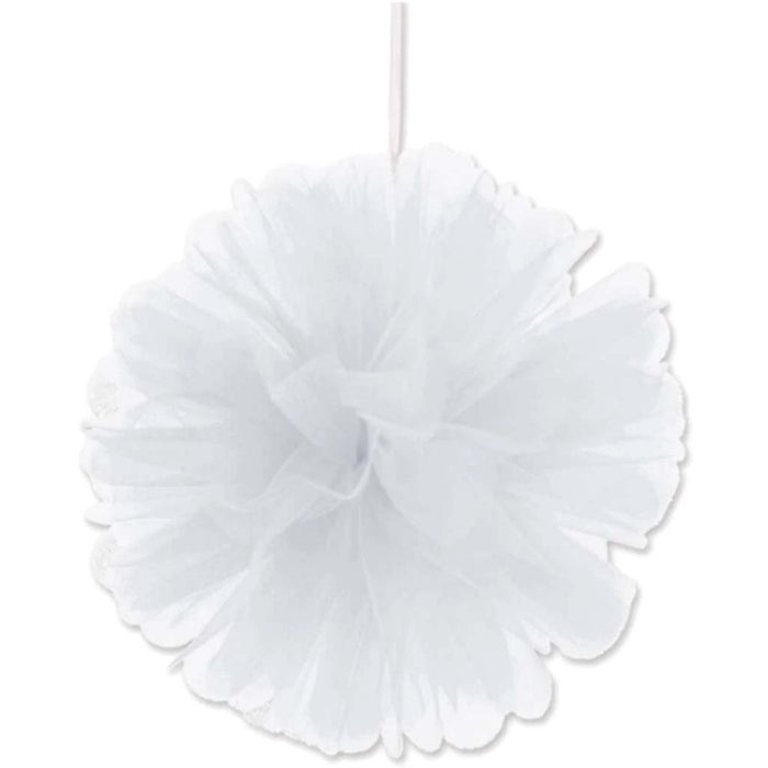 White Tulle Balls