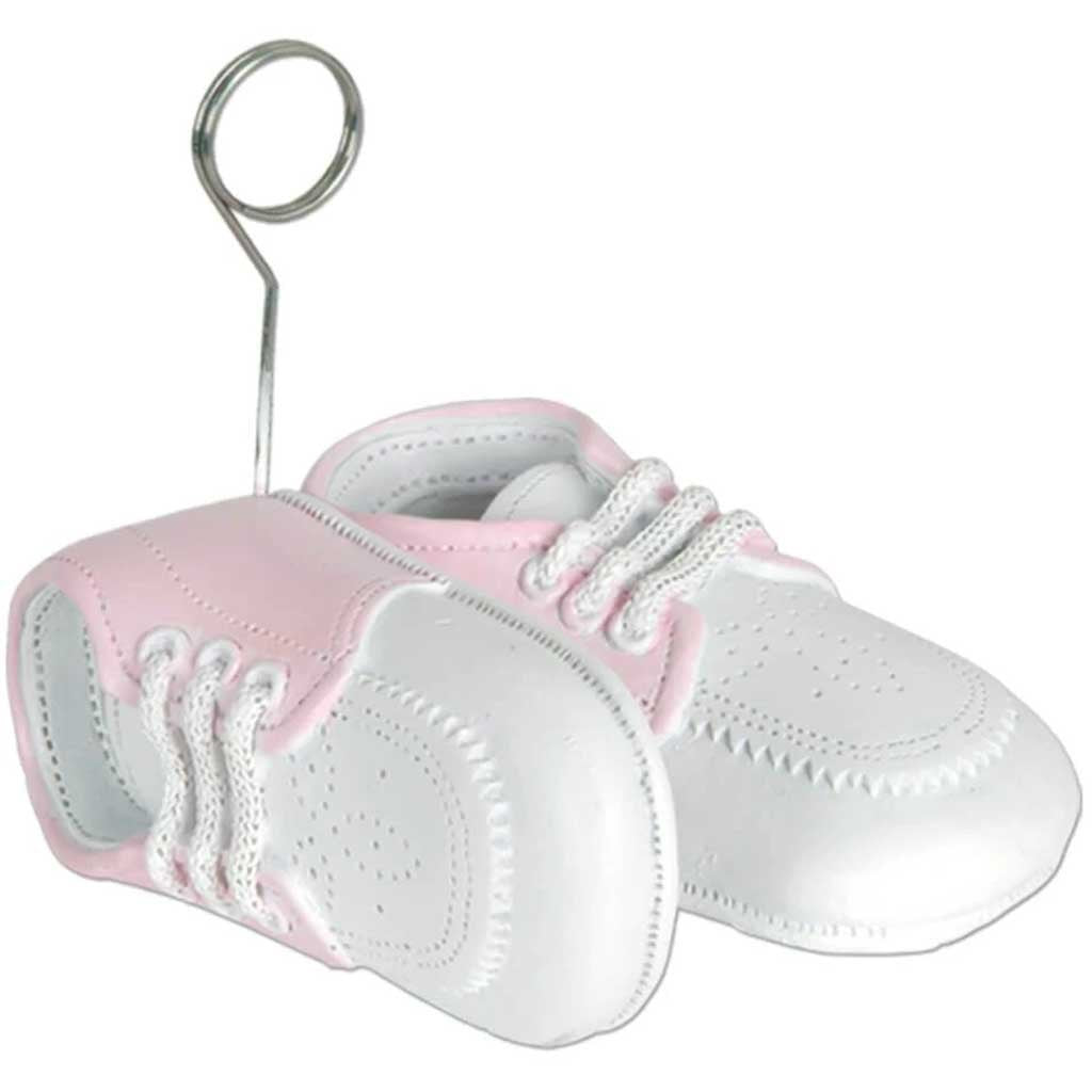 Baby Shoes Photo/Balloon Holder