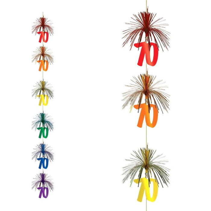 "70" Firework Stringer