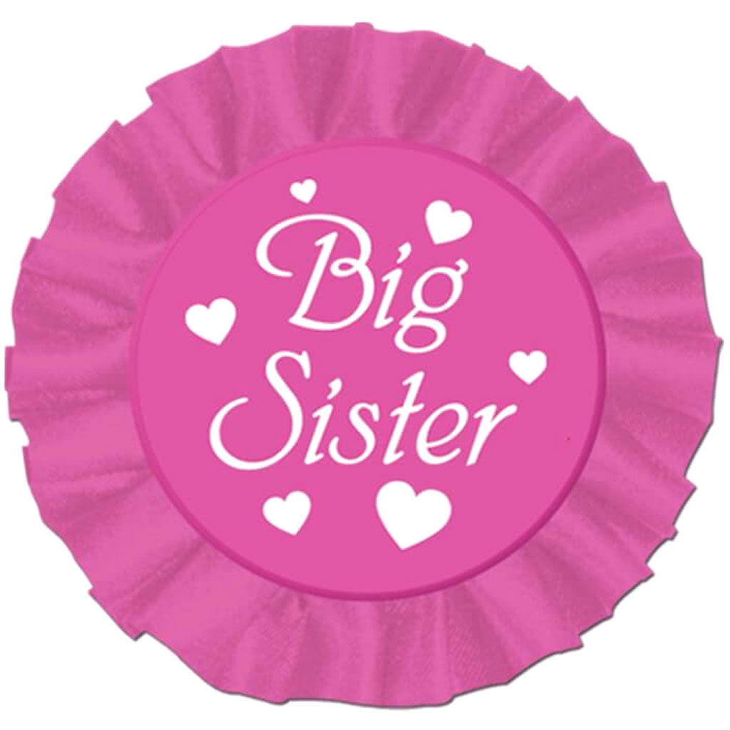 Big Sister Satin Button