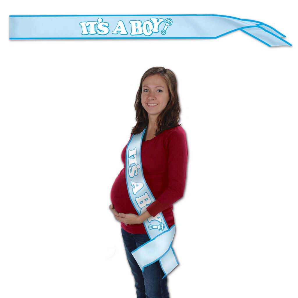 It&#39;s a Boy! Satin Sash