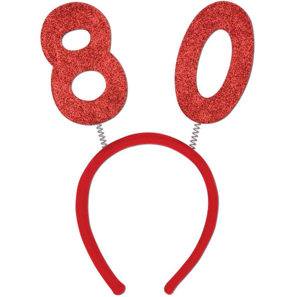 &quot;80&quot; Glittered Boppers