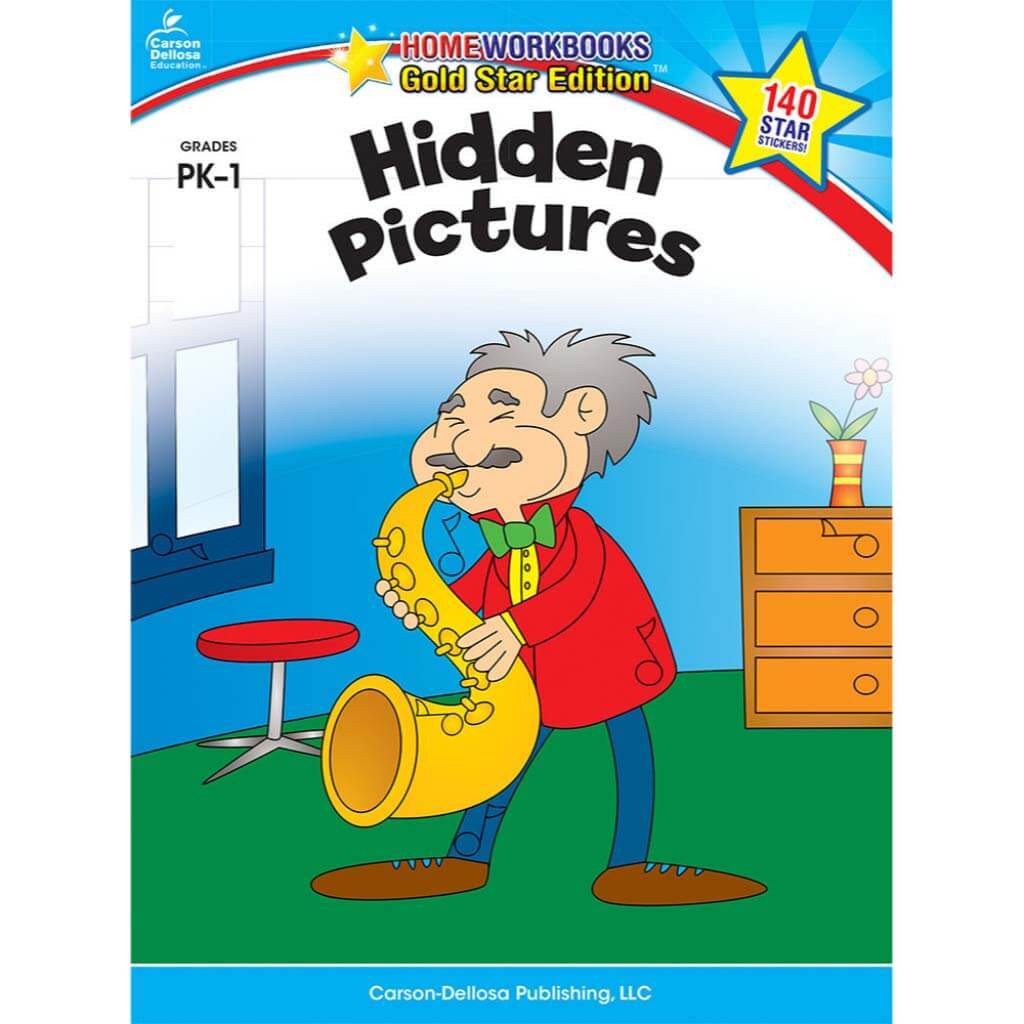 Home Workbooks Hidden Pictures Activity Book Grade Pk-1 