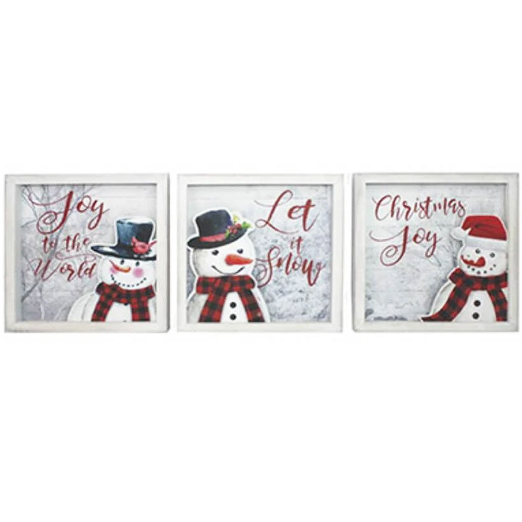 Snowman Wall DECOR