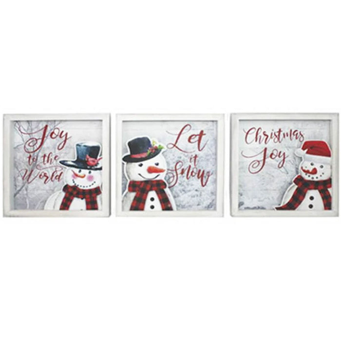 Snowman Wall DECOR