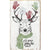 Christmas Deer MDF Wall Plaque 