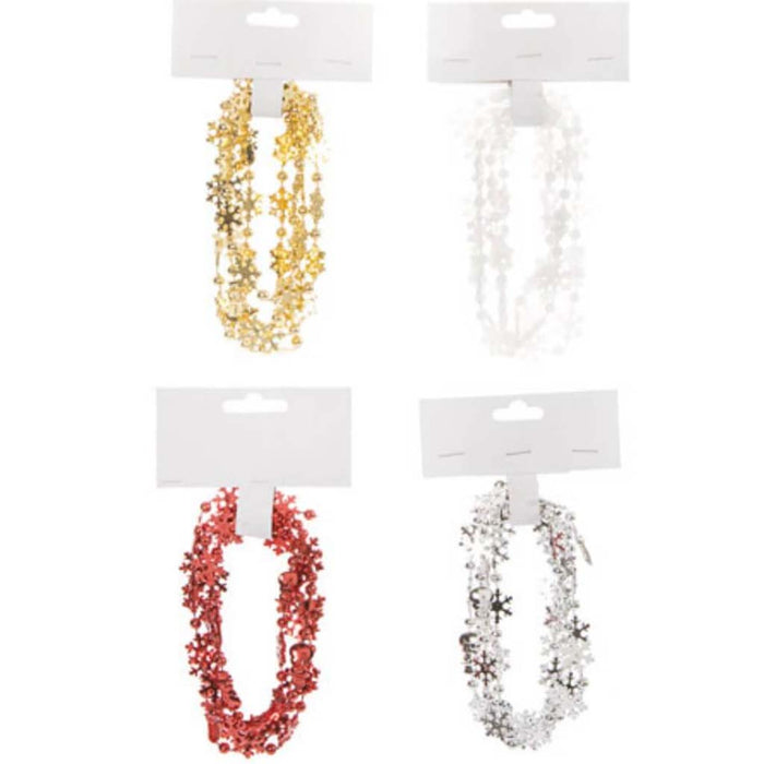 Mini Snowflake Garland 4 feet 