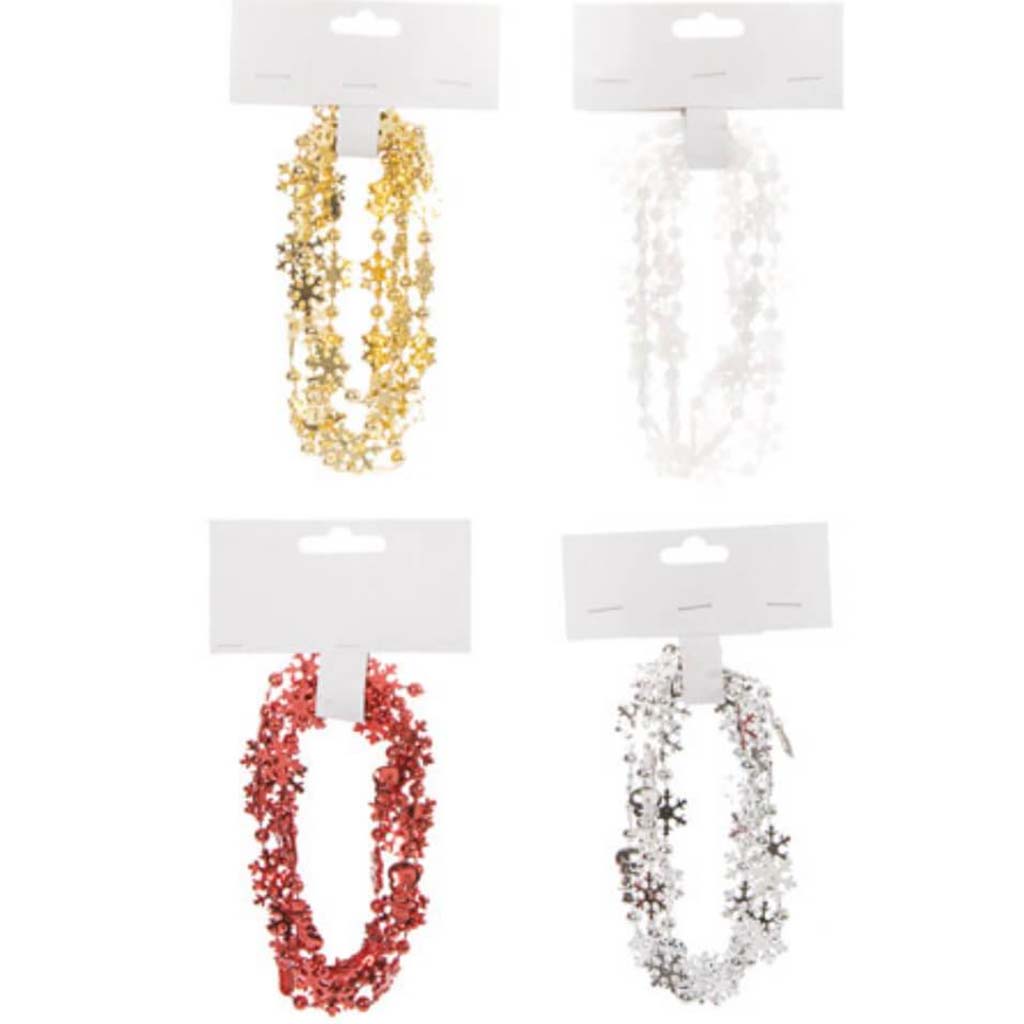 Mini Snowflake Garland 4 feet 