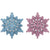 Snowflake Ornaments 165mm 8pcs 