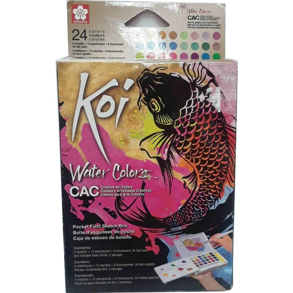 Koi Creative Art Colors Watercolor Sets 24 Color Set