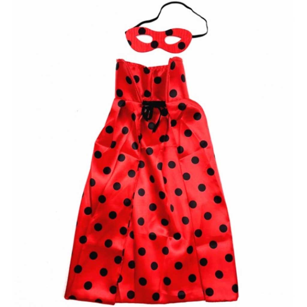 Legend Lady Bug Cape Mask Set