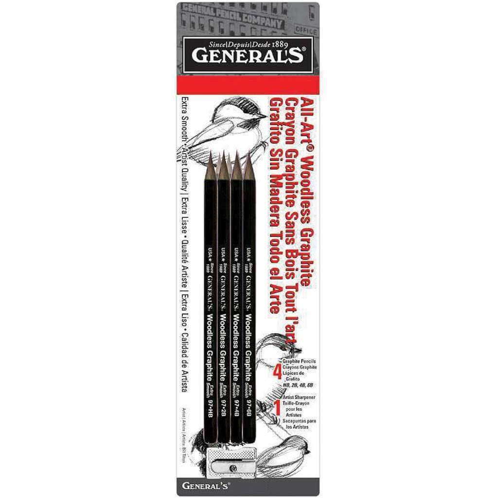 Woodless Graphite Assorted Drawing Set