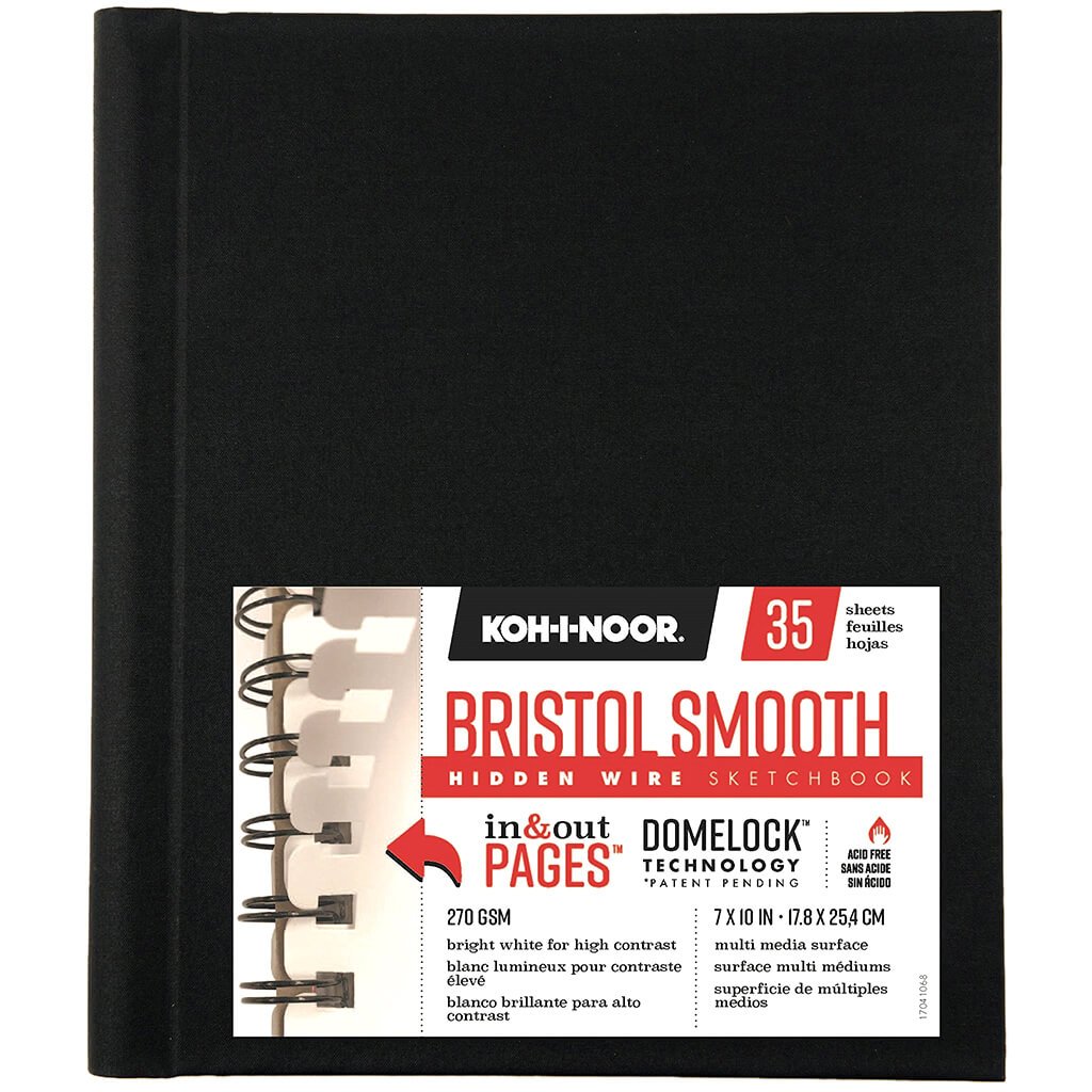 Bristol Smooth Sketchbooks Hidden Wire