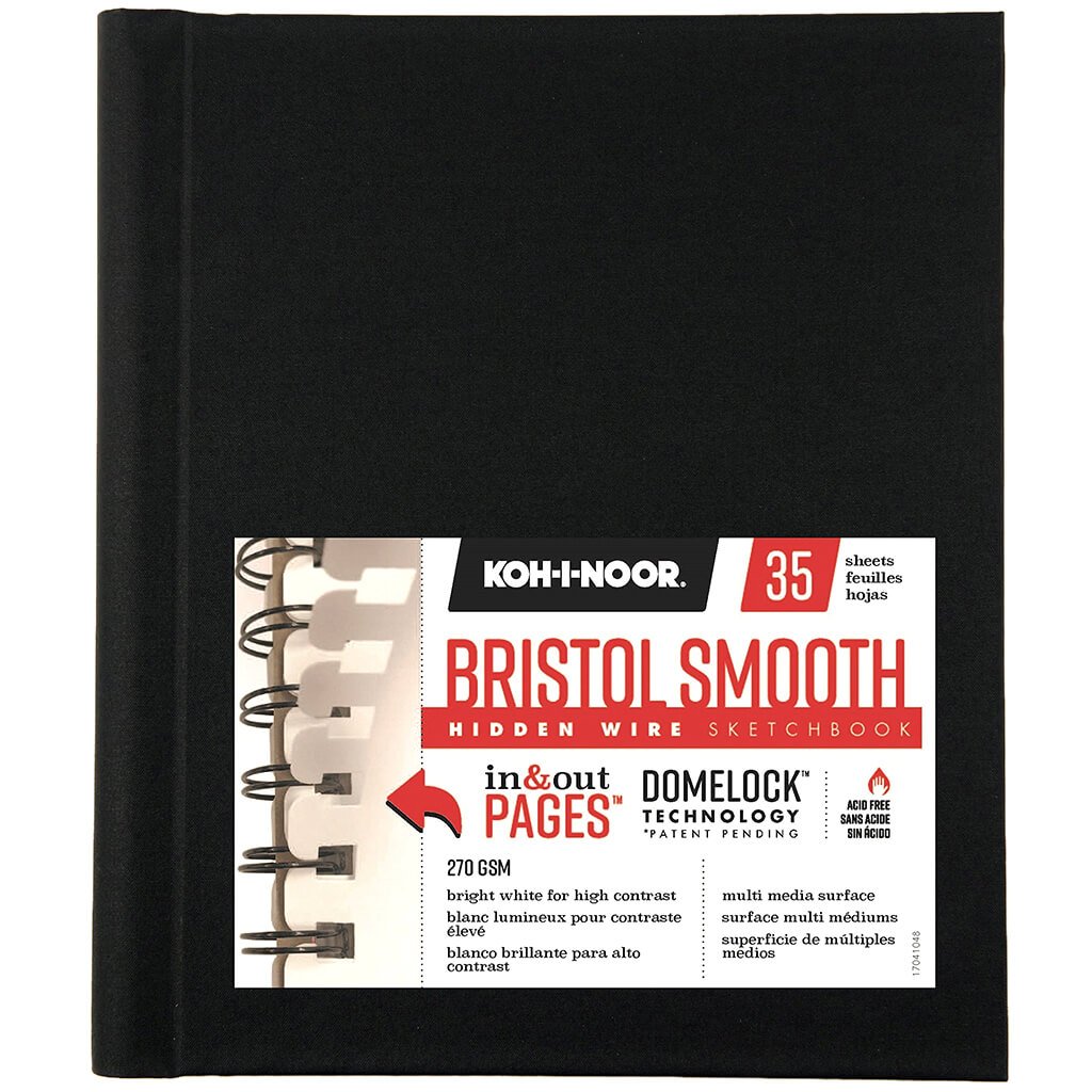 Bristol Smooth Sketchbooks Hidden Wire
