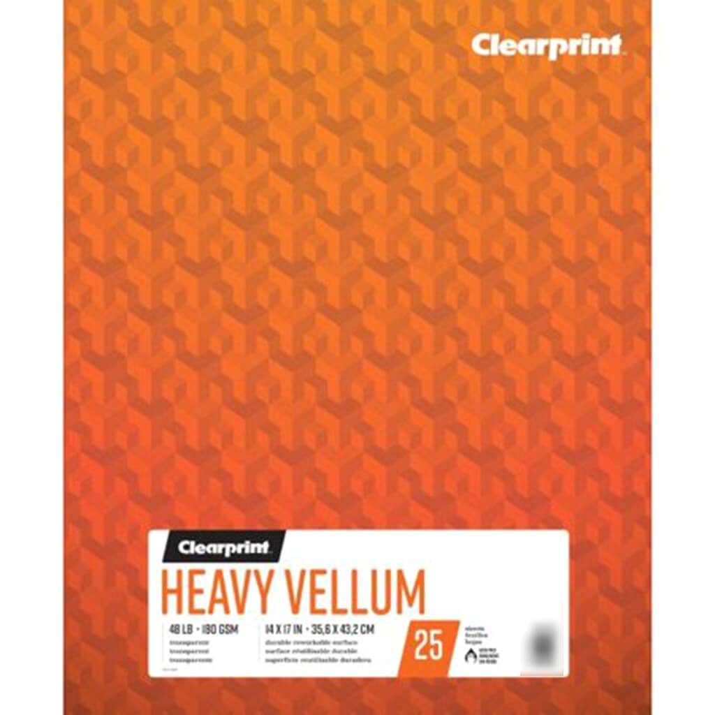 Clearprint Heavy Vellum Pad 14in x 17in