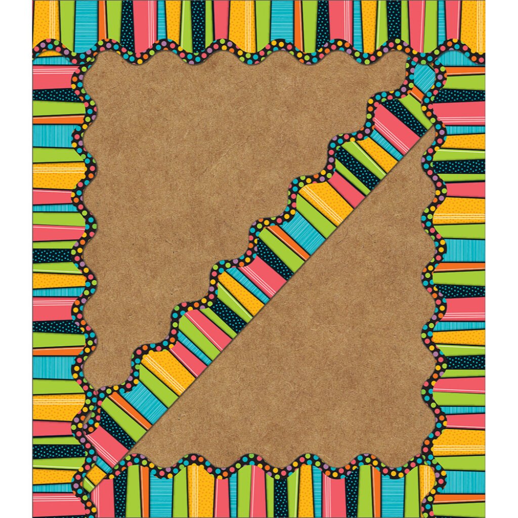 Stylin’ Stripes Scalloped Borders