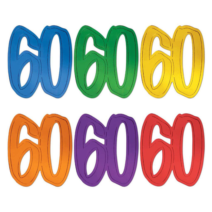 "60" Foil Silhouettes 12in